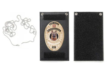 Leather wallet "Versatile" Set of five Dog Handler