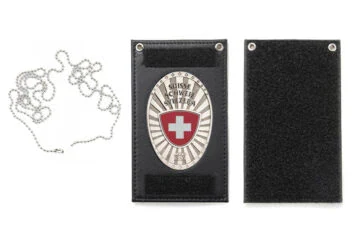 Leather wallet "Versatile" Set of five Switzerland Fan Badge