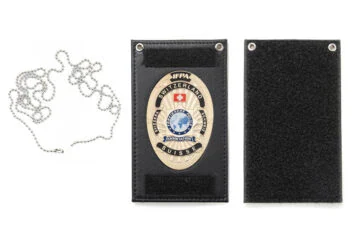 Leather wallet "Versatile" Set of five IFPA Foreigner Police Switzerland