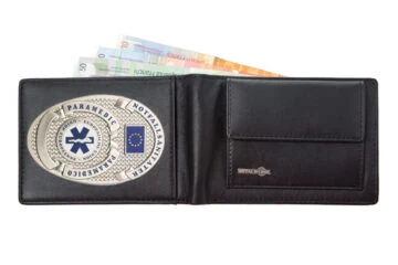 Leather wallet "Advanced" Paramedic, engraving