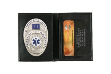 Leather wallet "Practical" Paramedic, engraving