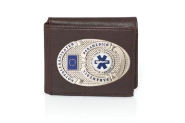 Leather wallet "Offroad" Paramedic, engraving