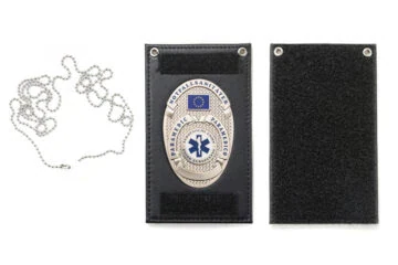 Leather wallet "Versatile" Set of five Paramedic, engraving