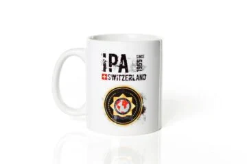 Coffee mug IPA printed on both sides