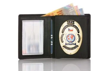 Leather wallet "Official" IPA Czech Republic