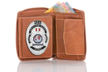 Leather wallet "Supreme" IPA Peru