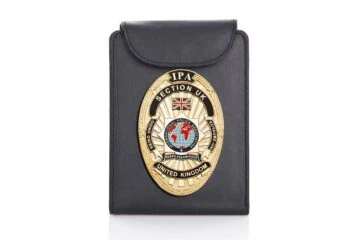 Leather wallet "Outstanding" IPA UK