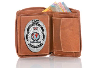 Leather wallet "Supreme" IPA UK