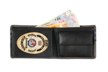 Leather wallet "Trendy" IPA UK