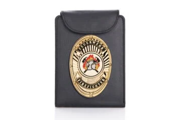 Leather wallet "Outstanding" Fire Brigade