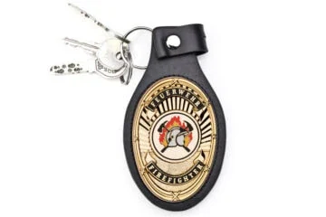 Leather wallet "Smart" Fire Brigade