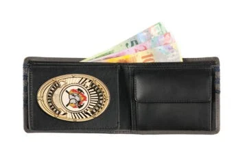 Leather wallet "Trendy" Fire Brigade