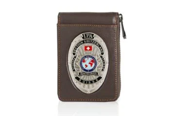 Leather pouch "Award" IPA Switzerland