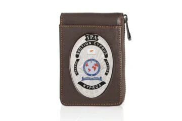 Leather pouch "Award" IPA Cyprus