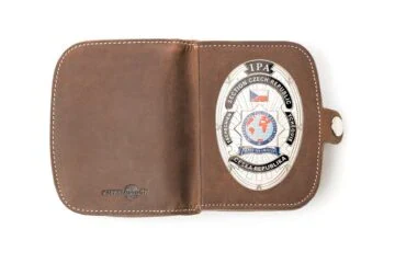 Leather case "Traveler" Coin thrower IPA Czech Republic