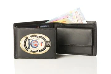 Leather wallet "Victory" IPA Czech Republic