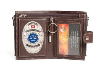 Leather wallet “Approach” Private Investigator Switzerland