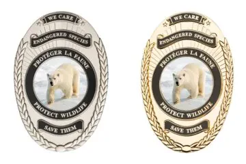 Polar Bear Badge