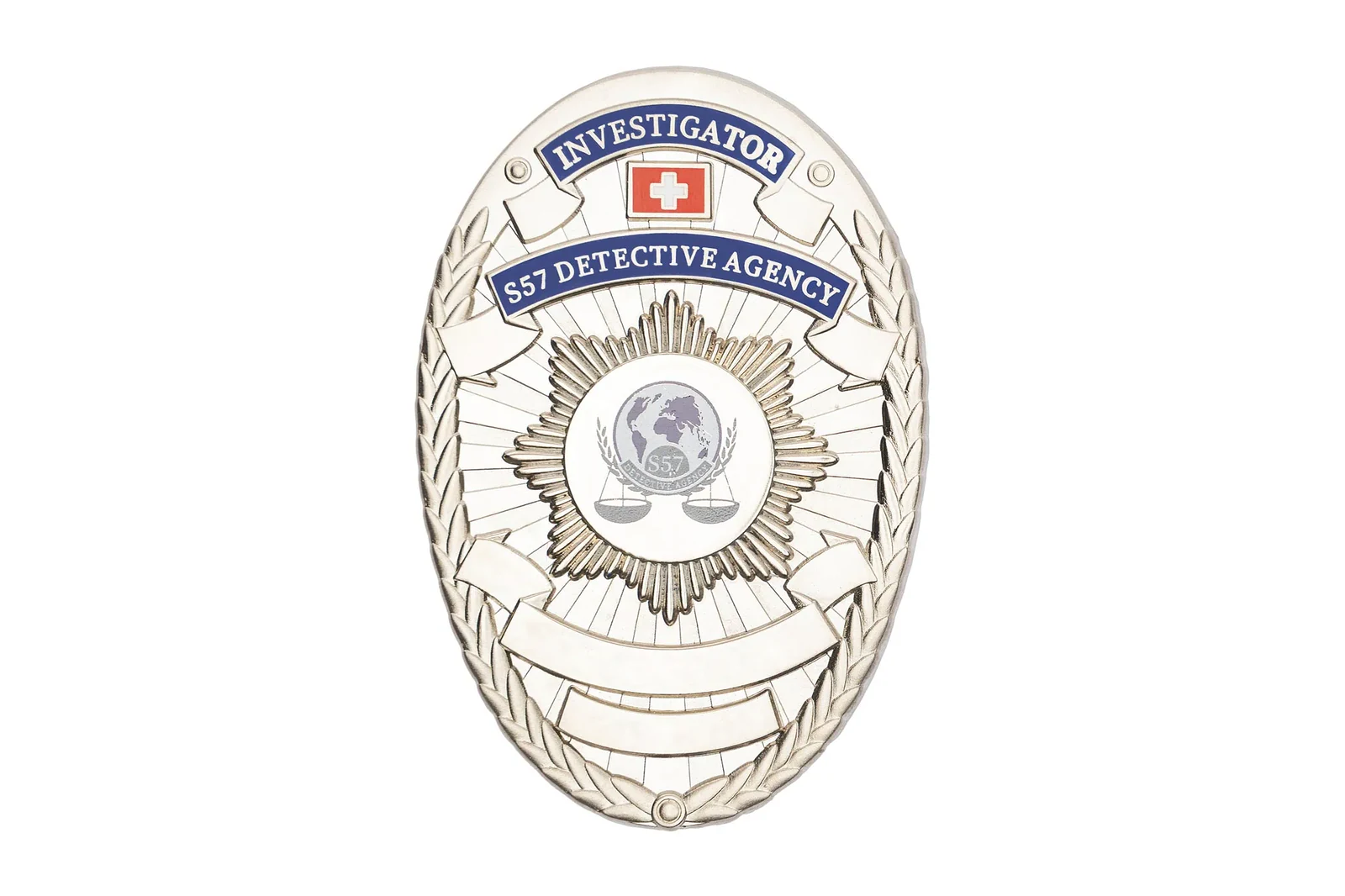 Our references Badge S57 Detective Metal Badge