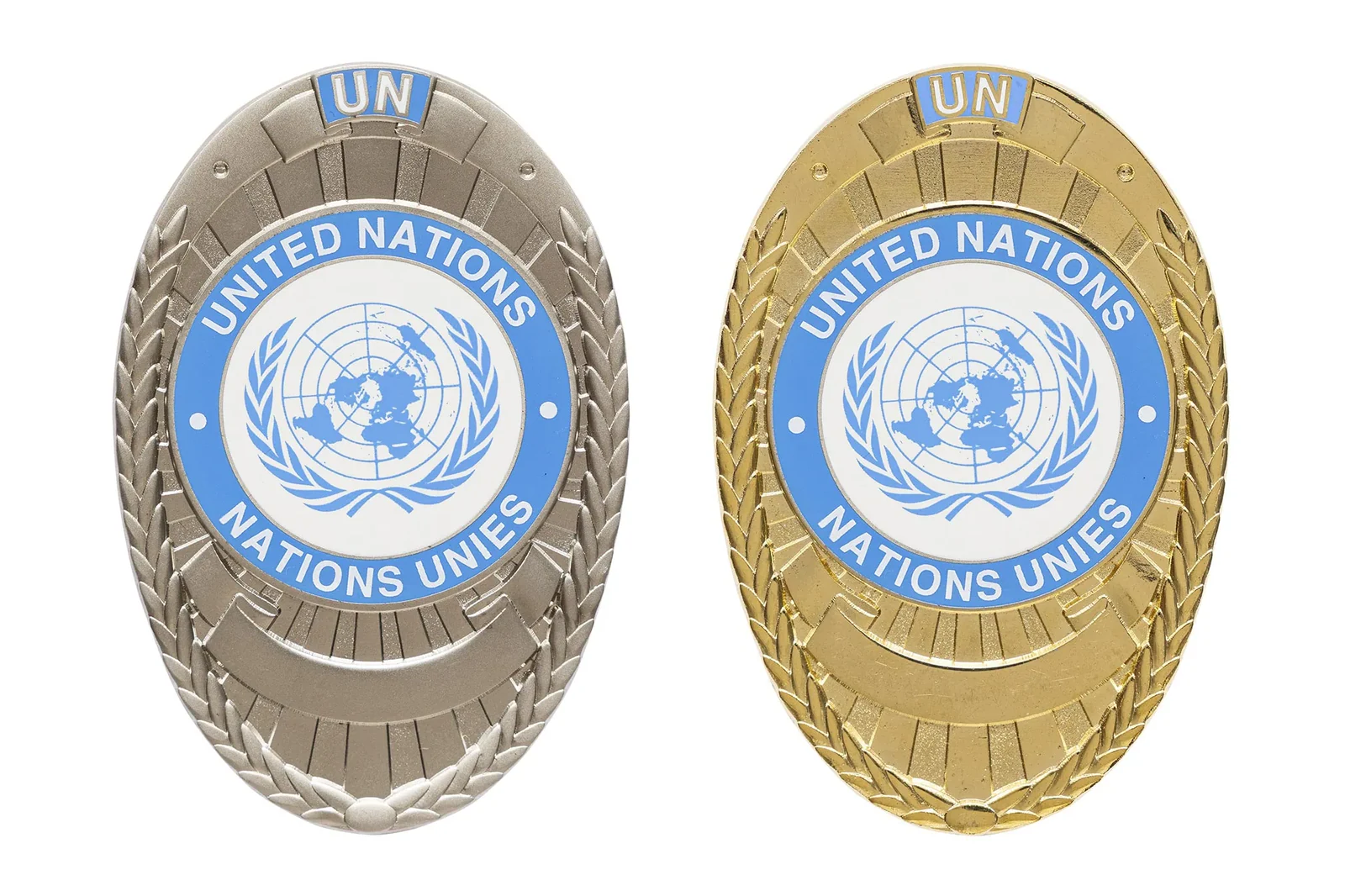 Our references Badge United Nations Metal Badge