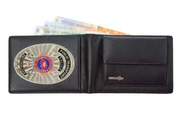 Leather wallet "Advanced" railway police Switzerland