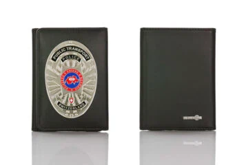 Leather wallet "Basic" Railway police Switzerland