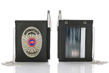Leather wallet "Classic" Railway police Switzerland