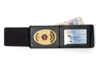 Leather wallet "Professional" Railway police Switzerland