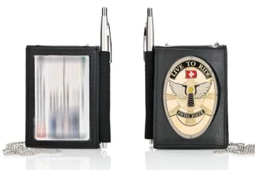 Leather wallet "Secure" Swiss Biker