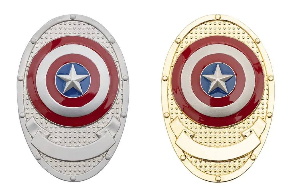 Our references CaptainAmerica Metal Badge