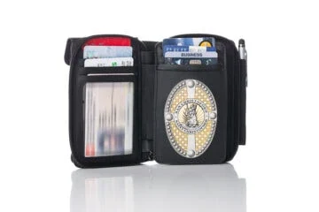 Leather wallet "Allround" Saint Christophe