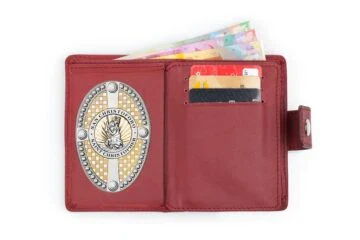 Leather wallet "Passion" Saint Christophe
