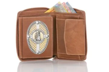 Leather wallet "Supreme" Saint Christophe