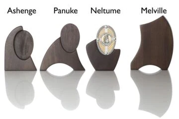 Wood (Walnut) with base Saint Christophe