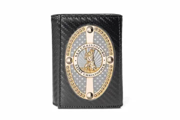 Leather case “Compact” Saint Christophe