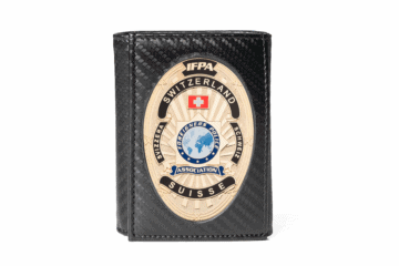 Leather case “Compact” IFPA Foreigner Police Switzerland