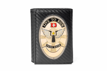 Leather case “Compact” Swiss Biker