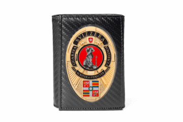Leather case “Compact” Swiss Guard