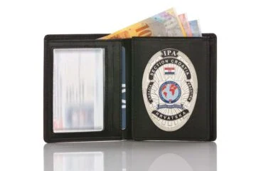 Leather wallet "Official" IPA Croatia