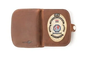 Leather case “Traveler” Coin thrower IPA Croatia