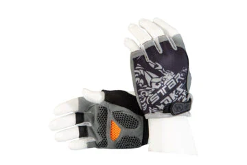 Unisex cycling gloves with gel padding – comfort and grip for every ride - Black/white
