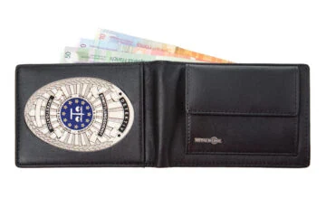 Leather wallet "Advanced" investigator EU, engraving