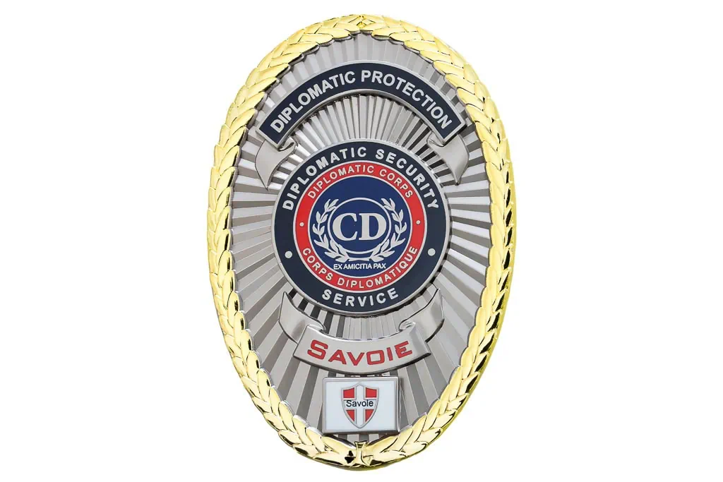 Our references Diplomatic Security 1 Metal Badge