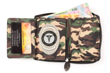 Leather wallet "Economy" Doctor