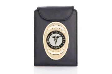 Leather wallet "Outstanding" Doctor