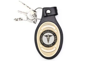 Leather wallet "Smart" Doctor