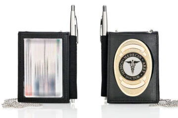 Leather wallet "Secure" Doctor
