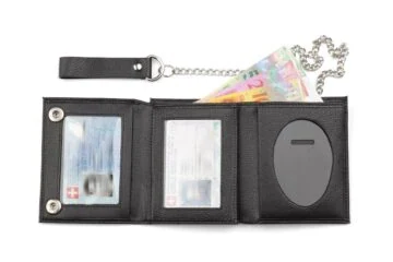 Leather wallet "Casual" (without badge)