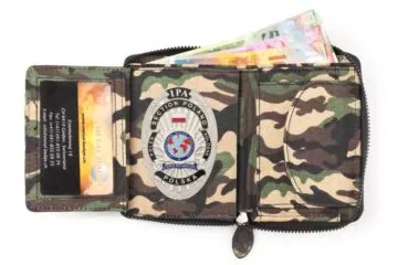 Leather wallet "Economy" IPA Poland