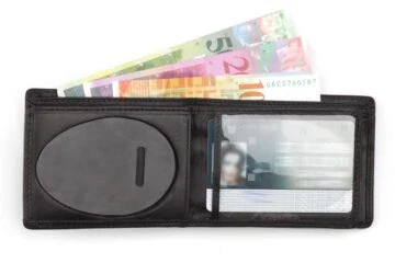 Leather wallet "Exclusive" (without badge)